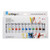 KINGART Studio Acrylic Paint, 12 ml (.4oz), Set of 12 Colors, Assorted
