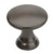 25 Pack - Cosmas 4545GPH Graphite Cabinet Hardware Round Knob - 7/8" Diameter
