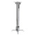 Cmple - Universal Adjustable Projector Ceiling Mount, Projector Bracket with Extendable Length for LCD/DLP Projectors - Max 44lbs (Silver)