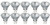 MR16/GU10 - Flood - GU10 Halogen Light Bulb (Twist & Lock) Base - 120V - MR16 Light Bulb MR16 (50 Watt, 10 Pack 50 Watt)