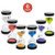 UltraOutlet 6-Pack Hourglass Timer Sand Timers Clock 1min/ 3mins/ 5mins/ 10mins/ 15mins/ 30mins Sand Glass Timers for Kids, Classroom, Game, Brushing