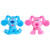 Blue's Clues & You! Beanbag Plush Blue & Magenta 2-Pack, Multi-Color (49591)