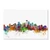 Seattle Washington Skyline by Michael Tompsett, 16x24-Inch Canvas Wall Art