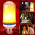  Flame Bulb Flame Light Bulbs, Effect Light Led Lights,105pcs 2835 LED Beads E26 Vintage Light Bulb for Party Decoration