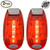 Bseen Led Safety Lights Clip On Strobe Light Running Cycling Bike Tail Dog Collar Warning Night Light Hight Visibility Accessories for Reflective Gear (2 Pack)-Red