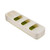 Joseph Joseph DrawerStore Kitchen Drawer Organizer Tray for Cutlery Silverware, White/Green