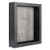 FRAME YI 8x10 Shadow Box | Top Loading Shadow Box | ShadowBox Display Case | Wood Deep Shadow Box | Ticket Shadow Box with Slot | Memory Box (Black Sh
