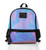 Justice Girls Purple Tie Dye Effect Stars Full Size 16" Backpack