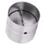 Draft Blocker - Backdraft Damper Duct - Draft Stopper - Backflow Preventer - Inline Fan Vent - Vent Deflector (4'' Inch)