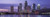 Posterazzi USA Florida Tampa View of an urban skyline at night Poster Print, (18 x 6)