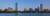 Buildings at the waterfront Back Bay Boston Massachusetts USA Poster Print (18 x 6)