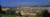 Posterazzi Aerial View Of A City Nice France Poster Print, (18 x 6)