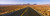 Posterazzi Road passing through a desert Monument Valley Arizona USA Poster Print, (18 x 6)