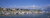 Posterazzi Boats moored at a harbor Lake Geneva Lausanne Switzerland Poster Print, (18 x 7)