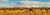 High desert plains landscape with snowcapped Sangre de Cristo Mountains in the background New Mexico USA Poster Print (18 x 6)