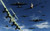 Posterazzi PSTMAS100539M German Sonderkommandos flying Messerschmitt Bf 109's used to ram allied bombers toward the end of World War II Poster Print,