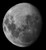 Posterazzi Three Quarter Moon Poster Print, (13 x 14)