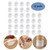 32 pc Silicone Furniture Chair Legs Caps,Furniture Leg Silicon Protection Covers,Anti-Slip Table Feet Pad Floor Protector,Foot Protection Bottom Cover