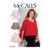 McCall Patterns M7541ZZ0 V-Neck, Cape-Style Tops Sewing Pattern