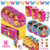Fancy Nancy Birthday or Tea Party Theme Supplies Pack - Serves 16 - Banner Decoration, Table Cover, Dinner and Cake Plates, Cups, Napkins, Tattoos, Bu