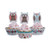 Ginger Ray Patchwork Owl Cupcake Cases & Cake Topper Decoration Set, Mixed
