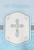 Amscam 790002 Blessings party-invitations 6 1/4" x 4 1/4" Blue