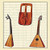 Buyenlarge 0-587-16534-0-P1218 Welsh Creuth, Russian Balalaka Paper Poster, 12" x 18"
