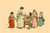Buyenlarge 0-587-23089-4-G1624 Everyone Gets a Slice Fine Art Giclee Print, 16" x 24"