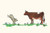 Buyenlarge 0-587-27913-3-P1827 Sheep and Cow Paper Poster, 18" x 27"