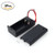 9V Volt Battery Holder Box DC Storage Case with Wire Lead ON/OFF Switch Cap 3Pcs