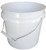 Leaktite 744456 1-Gallon White Plastic Pail Paint Pail/Container