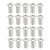 uxcell M6x17mm Rivet Hex Socket Head Insert Nut Screw Post Nickel Plated 20pcs