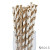 Paper Straws - Biodegradable Disposable Plastic Party Decorative straws (72, Gold)