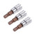 uxcell 3 Pcs 1/4" Drive x 5mm Hex Bit Socket, Standard Metric, S2 & Cr-V Steel