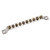uxcell Terminal Block Connector Bar 10 Positions Bridge Design Ground Wire Electric Barrier Bar Strip
