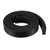 uxcell Solid Rectangle Rubber Seal Strip 25mm Wide 10mm Thick, 1 Meter Long Black