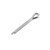 uxcell Split Cotter Pin - 5mm x 35mm 304 Stainless Steel 2-Prongs Silver Tone Fastener Clip Key 15Pcs