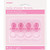 2" Plastic Pink Pacifier Girl Baby Shower Favor Charms, 4ct