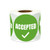 1200 Labels - Accepted Stickers for Quality Control, Inventory, Warehouse Receiving (2 inch, Round, Green, 4 Rolls)