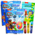 Crayola Paw Patrol Bath Colors for Kids Set ~ 2 Paw Patrol Bath Bombs, 3 Crayola Bubble Bath Tubes, and Bonus Bubble Guppies Stickers (Bath Coloring B