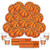 B-THERE Basketball Party Supplies Party Pack - Seats 16: Napkins, Plates, and Cups - Childrens or Adults