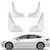 BASENOR Model 3 Mud Flaps Splash Guards(Set of Four)