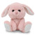 Fluffuns Bunny Stuffed Animals - Stuffed Bunny Plush Toys - 9 Inch Easter Bunny Rabbit Plushes (Pink)
