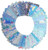 longshine-us 50pcs 4" x 4" Premium Cotton Craft Fabric Bundle Squares Patchwork Lint DIY Sewing Scrapbooking Quilting Dot Pattern Artcraft (Blue)
