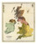 Global Gallery Art on a Budget Gustaf Kombst Ethnographic Britain Ireland 1856" Unframed Giclee on Paper Print, 22" x 18 3/8"