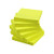 Early Buy Pop Up Sticky Notes 3x3 Refills Self-Stick Notes 6 Pads, Solid Color, 100 Sheets/Pad (Bright Yellow)