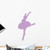 Wallmonkeys WM21398 Ballet Silhouette Style 7-Lavender Peel and Stick Wall Decals (18 in H x 11 in W), Small