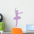 Wallmonkeys WM331771 Ballet Silhouette Style 27-Lavender Peel and Stick Wall Decals (18 in H x 10 in W), Small