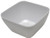 Homeford Appetizers Dessert Plastic Bowls, Mini, White, 18-Pack