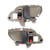 AUTEX 2pcs Interior Door Handles Front/Rear Left Right Driver Passenger Side Door Handle 77570 77571